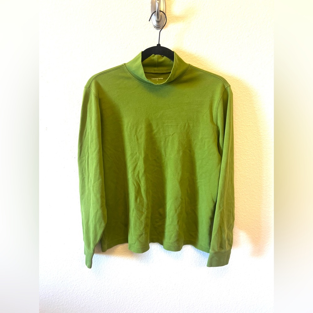 Lands’ End Mock Neck